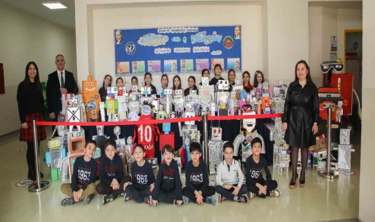 Gaziantep Kolej Vakfı Özel Okullarında Bilim ve Teknoloji haftası kutlandı