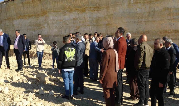 Gercüşte doğal gaz hattı temeli atıldı