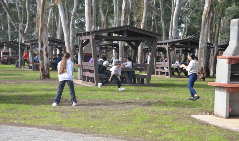 Hisarönü Mesire Alanının ilk konukları belediye personeli oldu