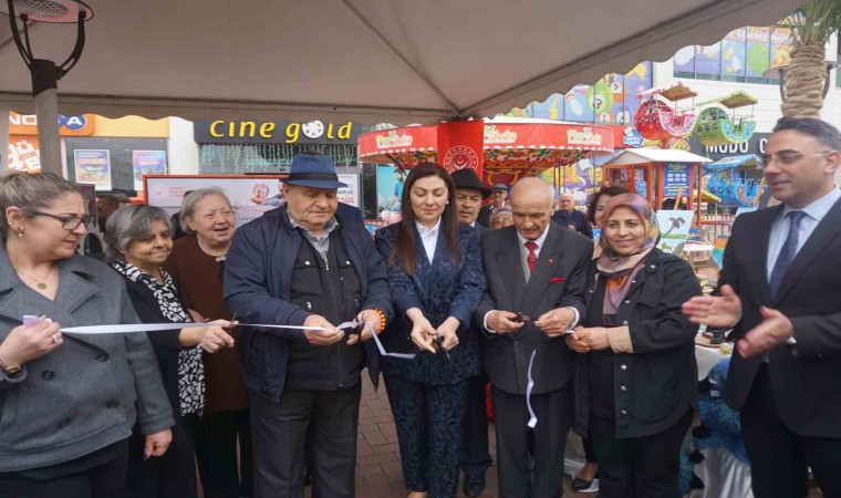 Huzurevi sakinlerinden geri dönüşüme katkı sergisi