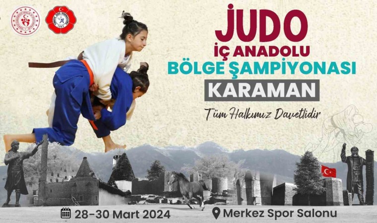 Judo İç Anadolu Bölge Şampiyonası Karamanda yapılacak