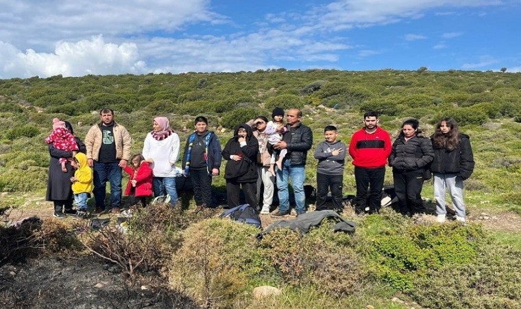 Kaçak göçmenler, Sahil Güvenlik Özel Harekat ekiplerince yakalandı