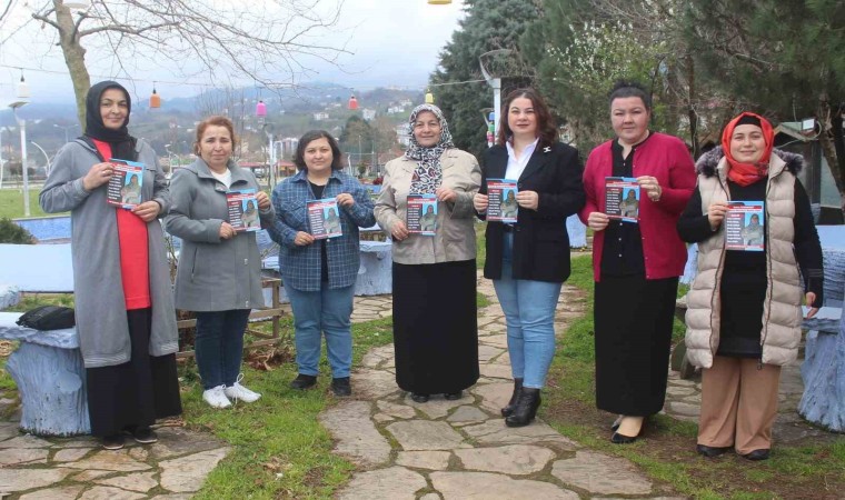 Kadın muhtar adayının azaları da kadınlardan oluşuyor