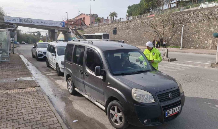 Karadeniz Ereğlide trafik denetimleri artırıldı