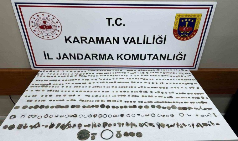 Karamanda tarihi eser operasyonu