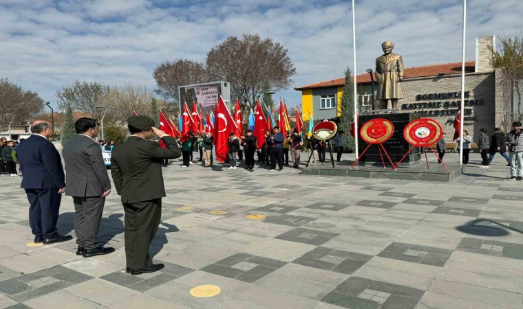 Karapınarda Çanakkale Zaferi ve şehitler anıldı