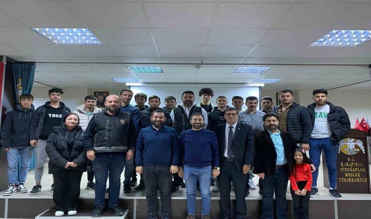 Karapınarda üniversite öğrencilerine Bağımlılıkla Mücadele semineri