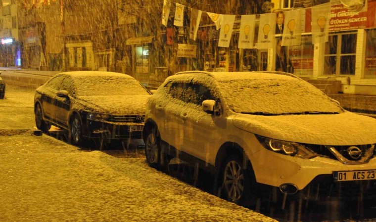 Karsta yoğun kar yağışı