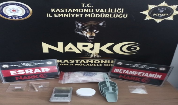 Kastamonuda uyuşturucu tacirlerine geçit yok: 1 tutuklama