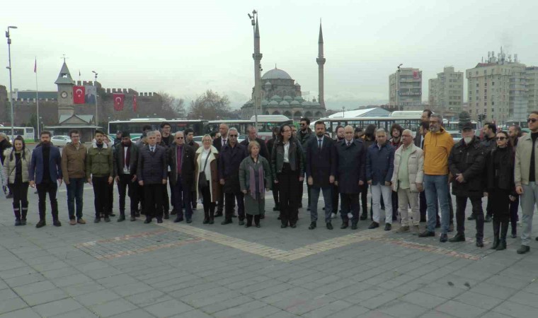 Kayseride 27 Mart Tiyatro Günü için tören düzenlendi