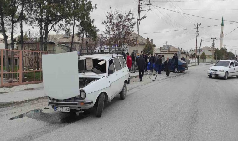 Konyada zincirleme kaza: 4 yaralı