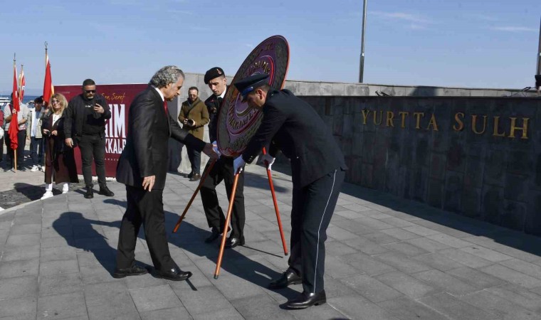 Kuşadasında Çanakkale Deniz Zaferinin 109uncu yıl dönümü kutlandı