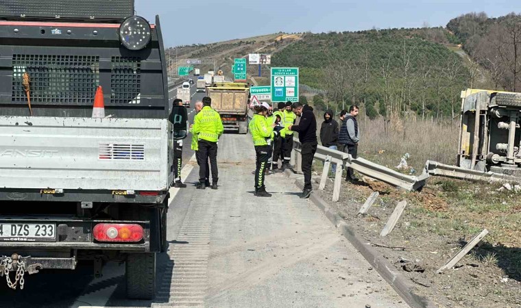 Kuzey Marmara Otoyolunda kaza: 1 yaralı