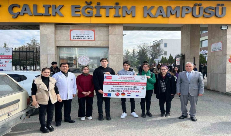 Mahmut Çalık Anadolu Lisesi, Erasmus projesi kapsamında Avrupaya gidiyor