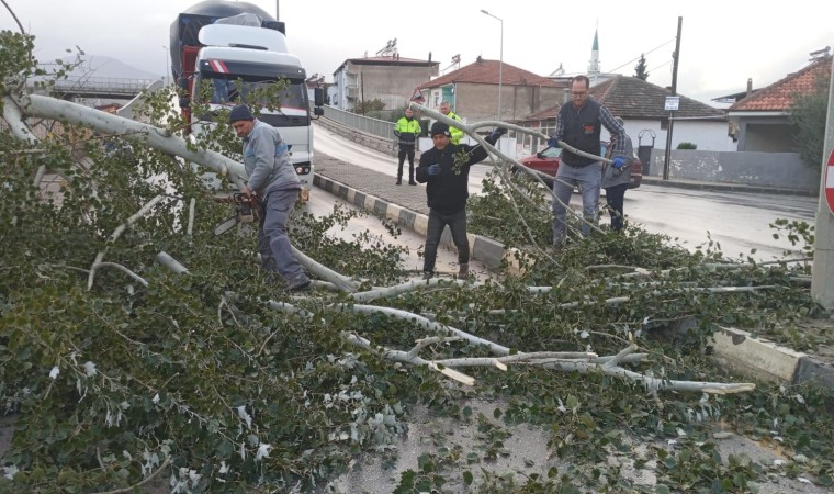 Manisada yarın için fırtına uyarısı