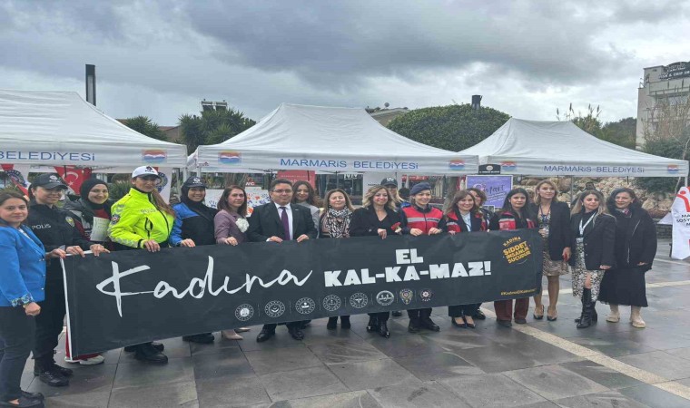 Marmariste Polis ve Jandarmadan 8 Mart etkinliği