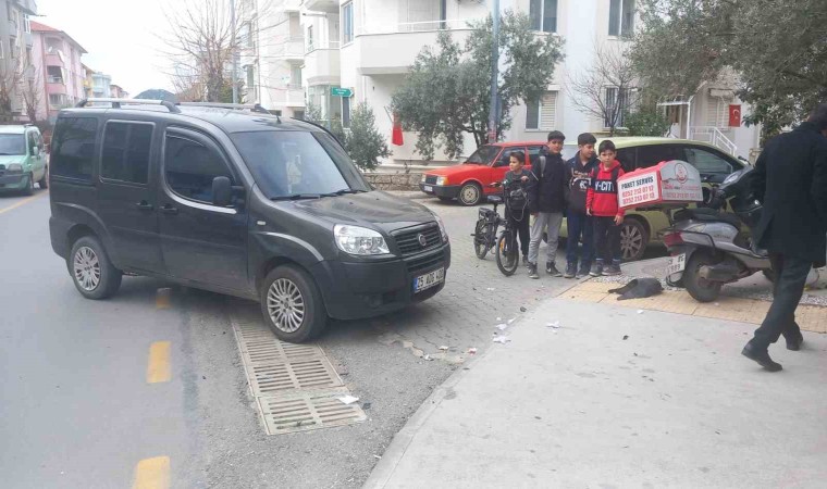 Menteşede trafik kazası: 1 yaralı