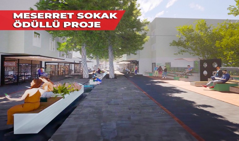 Merkezefendide Meserret Sokak ödüllü projeyle yenilenecek