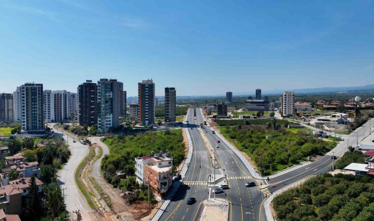 Mersinde 2. Çevre Yolu Devam Projesinin 2. etabı tamamlandı