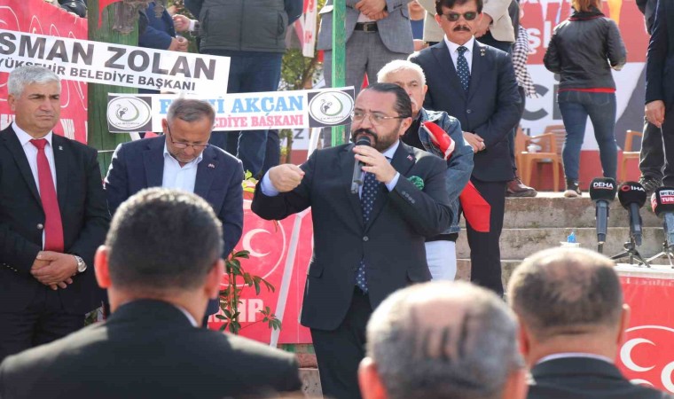 MHP İl Başkanı Yılmaz; “Honaz üretken belediyecilik ile tanışacak