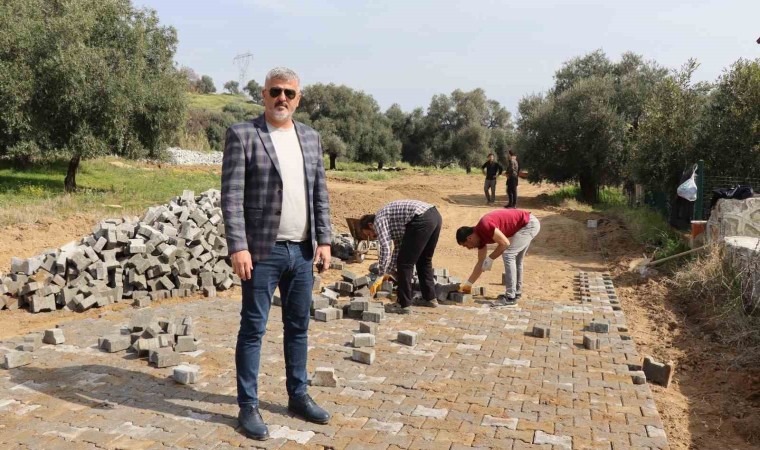 Nazilli Belediyesinden Arslanlı Mahallesinde 6 ayrı noktada çalışma başlattı