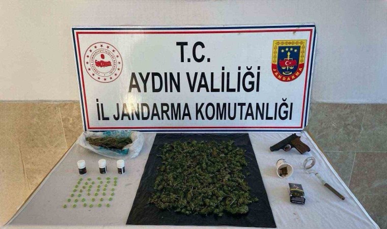 Nazillide uyuşturucu operasyonu: 2 gözaltı