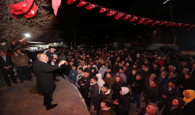 Özelin Başalan Mahallesi buluşması mitinge döndü