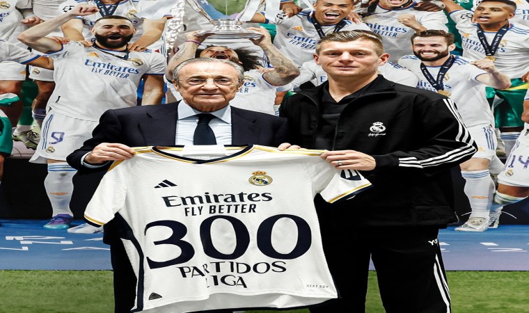 Real Madridde Toni Kroos 300, Luka Modric ise 350. maçına çıktı