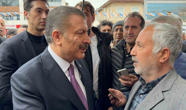 Sağlık Bakanı Fahrettin Koca Düzcede