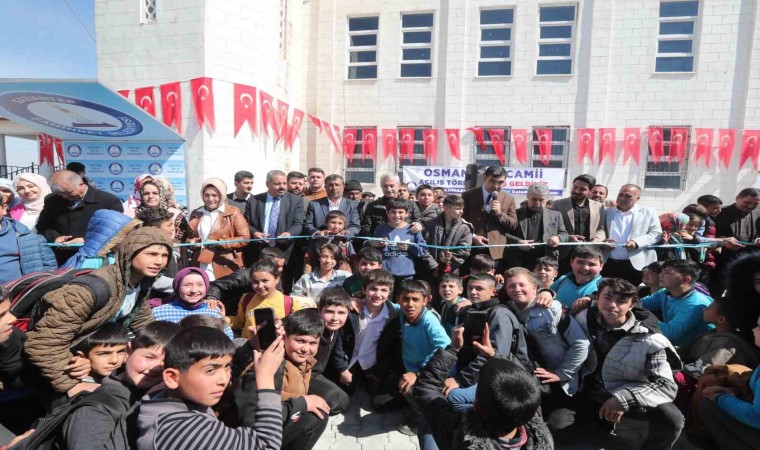 Şahinbeyde Osmangazi Camii hizmete açıldı