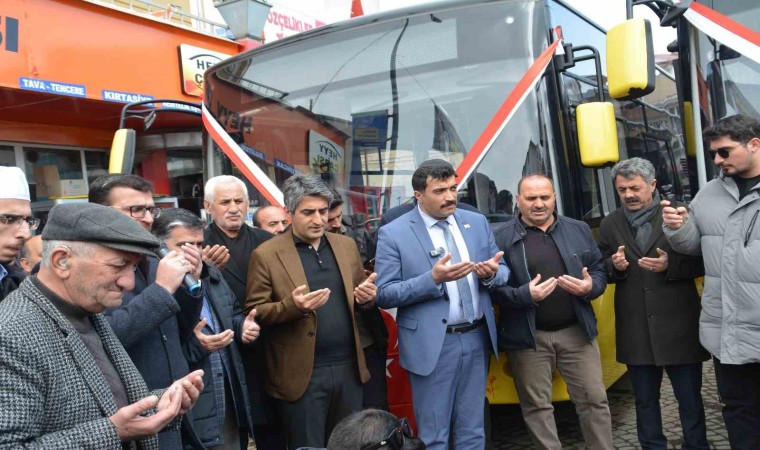 Sarıkamışta Yeni otobüsler hizmete girdi