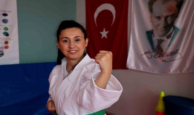 Serebral palsili Pınar, Para Karate ile hayata tutunup Türkiye 2.si oldu