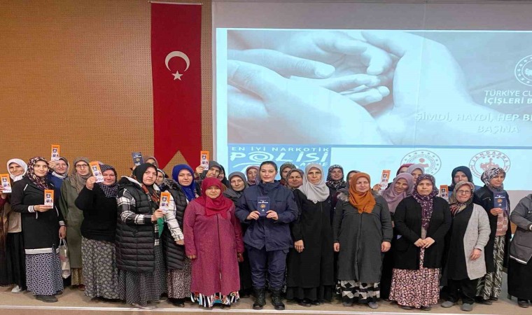 Simavda En İyi Narkotik Polisi Anne semineri ve KADES Uygulaması