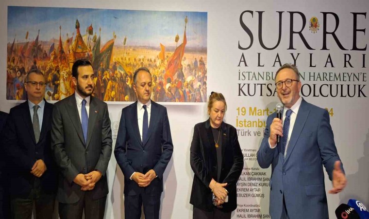 “Surre Alayları: İstanbuldan Haremeyne Kutsal Yolculuk” sergisi açıldı