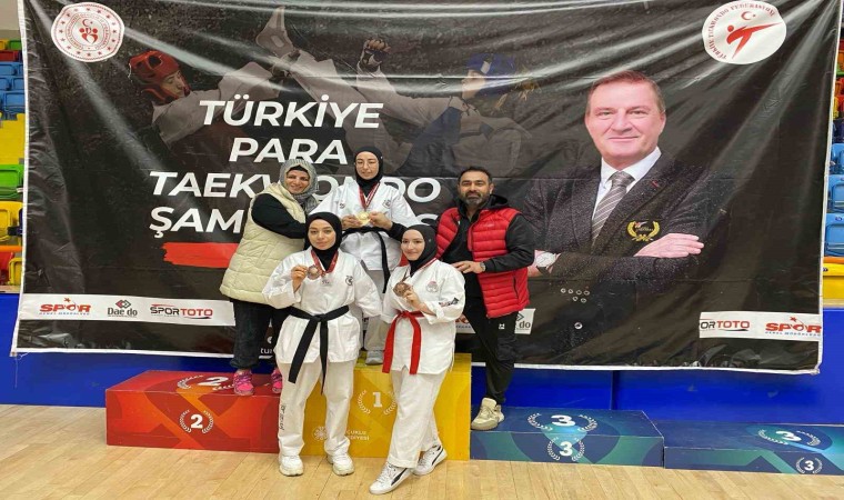 TaeKwonDo Şampiyonasında Kayserili sporculardan 3 madalya