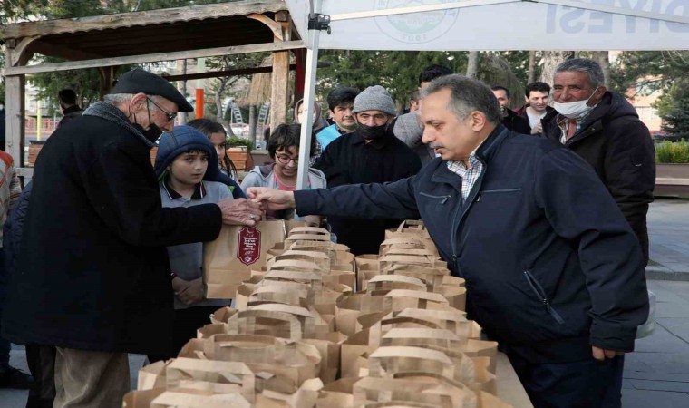 Talasta ‘Biz Pişirelim Siz Ulaştırın bu yıl da devam ediyor