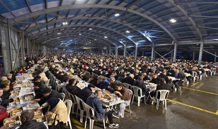 Tekirdağda mahalle iftarları sürüyor