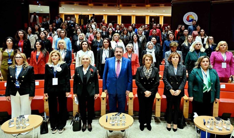 TOBB Kadın Girişimciler Kurulunun üst kurul üyeleri ‘Dünya Kadınlar Günü nedeniyle bir araya geldi