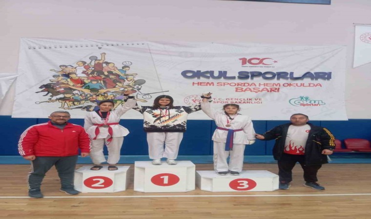 Tomarzalı gençler, Taekwondo Şampiyonasında dereceye girdi