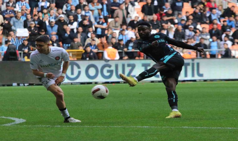 Trendyol Süper Lig: Y. Adana Demirspor: 1 - Fatih Karagümrük: 0 (İlk yarı)