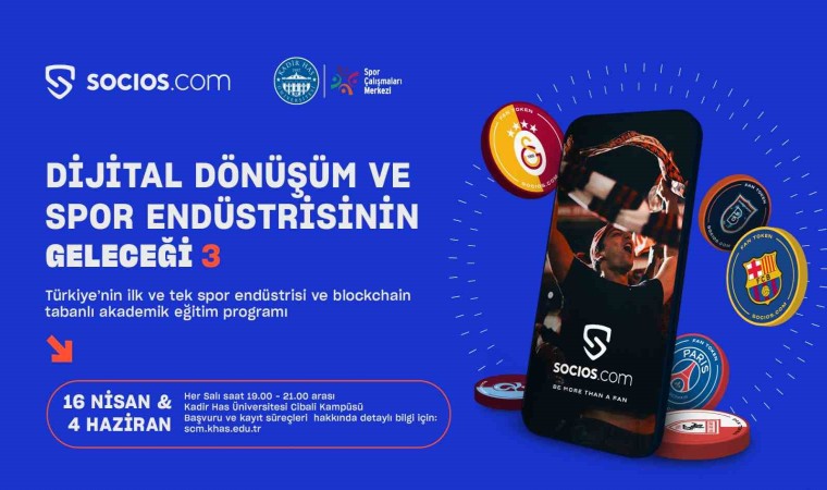 Türkiyenin ilk ve tek spor &amp; blockchain eğitimi başlıyor