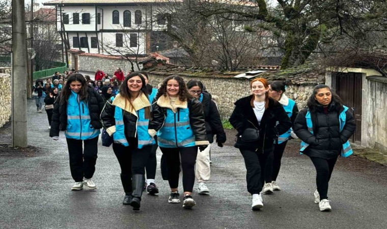 Üniversite öğrencilerine Safranbolu doğası tanıtıldı