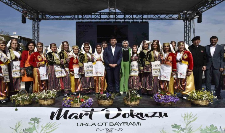 Urlada baharın müjdecisi Mart Dokuzu Ot Bayramı coşkusu