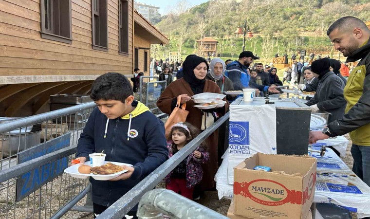 Üsküdar Çocuk Köyünde ilk kahvaltı