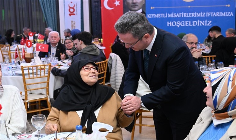 Vali Ünlüden şehit aileleri onuruna iftar