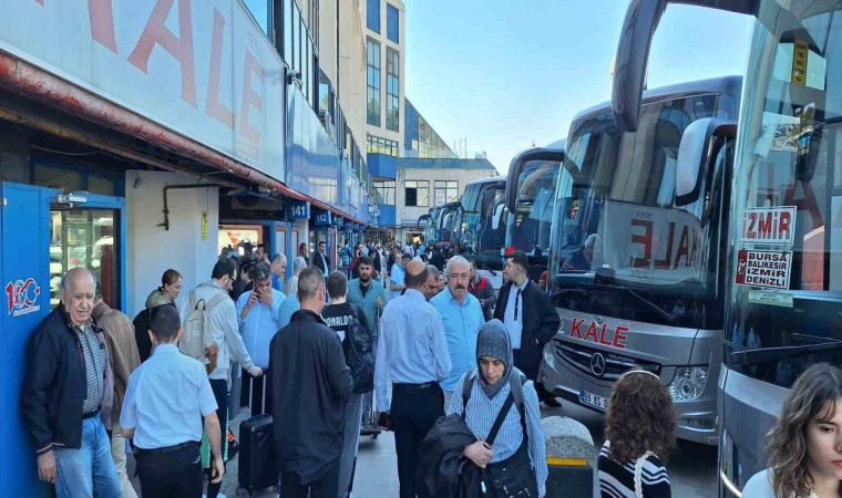 15 Temmuz Demokrasi Otogarında Bayram yoğunluğu