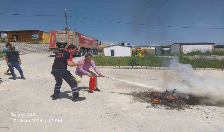 Antakyada yangın eğitimi gerçekleştirildi