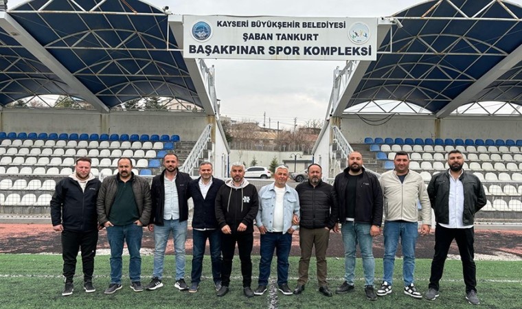 Başakpınarsporda Yasin Erdem ve yönetimi güven tazeledi