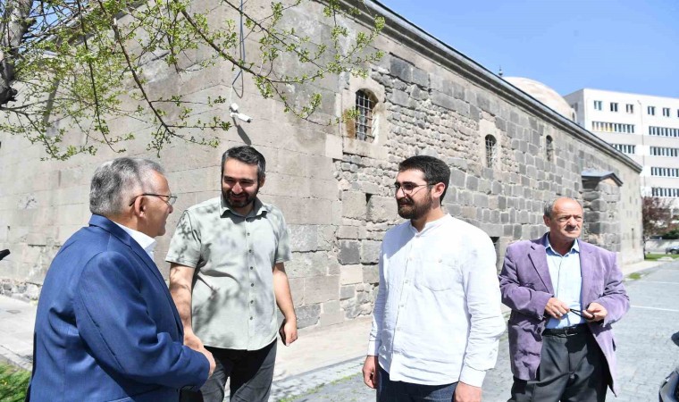 Başkan Büyükkılıç; tarihi Gülük Camiinde incelemelerde bulundu