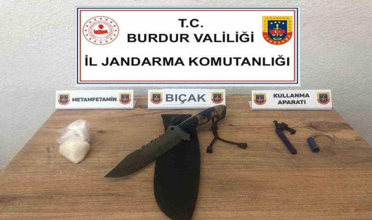 Burdurda uyuşturucu operasyonunda yakalanan 1 şüpheli tutuklandı